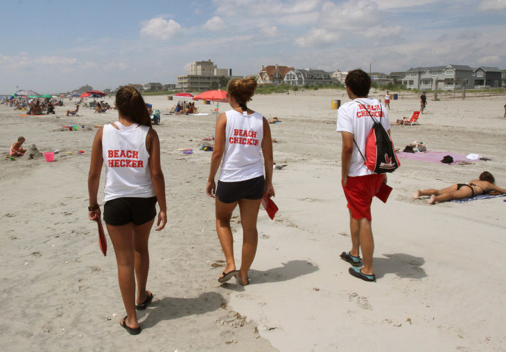 Beach Tag Checkers